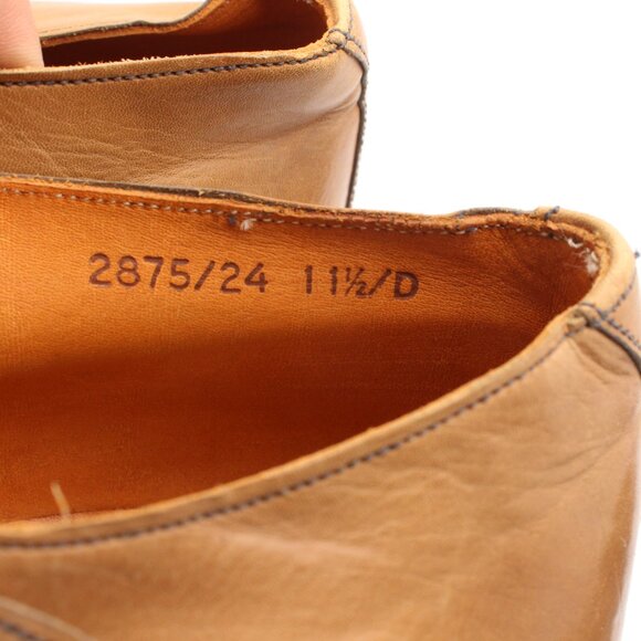 Grenson Footmaster Fisherman Men\'s Size 11.5 D Brown Leather Shoes England main image 5
